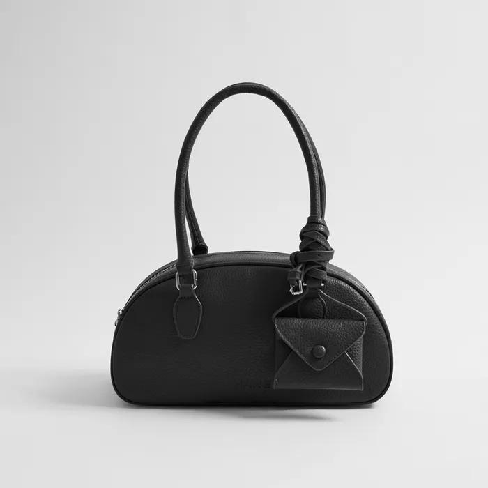 [SET] 메신저 & 라운드 볼링백_Classic Black