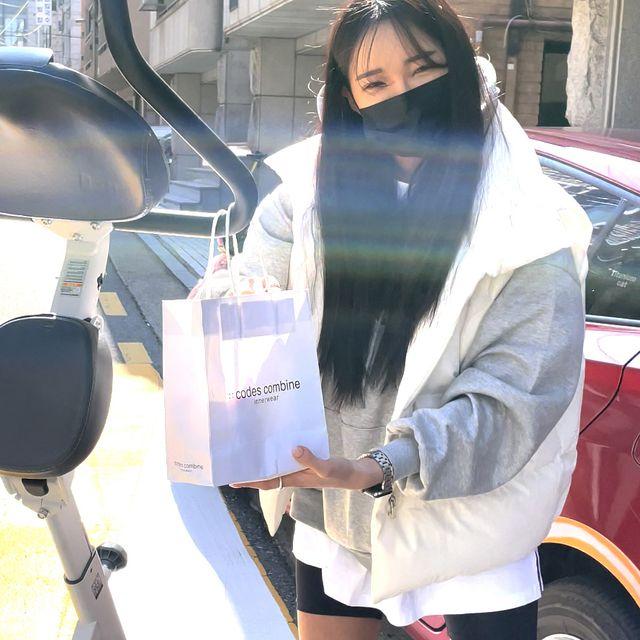 [편함/5col] 빵빵 웰론 루즈핏 패딩조끼 _ 알콜