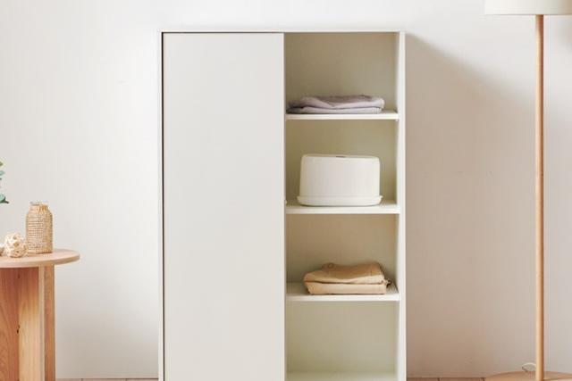 ME1961 낮은 슬라이딩 수납 옷장 800