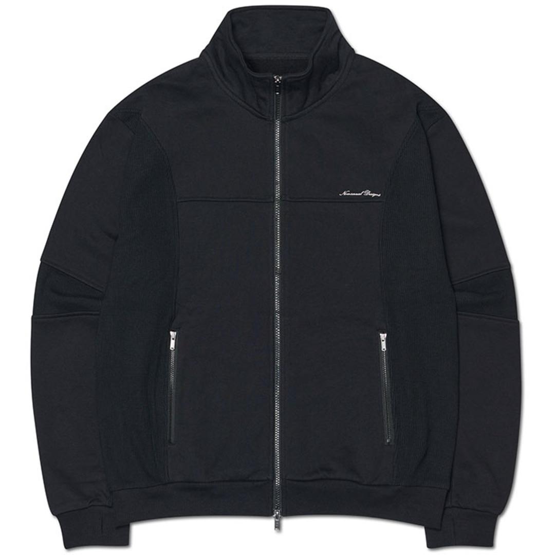 (S, M size 4/22 deliver) NM WAFFLE BLENDED JERSEY - BLACK