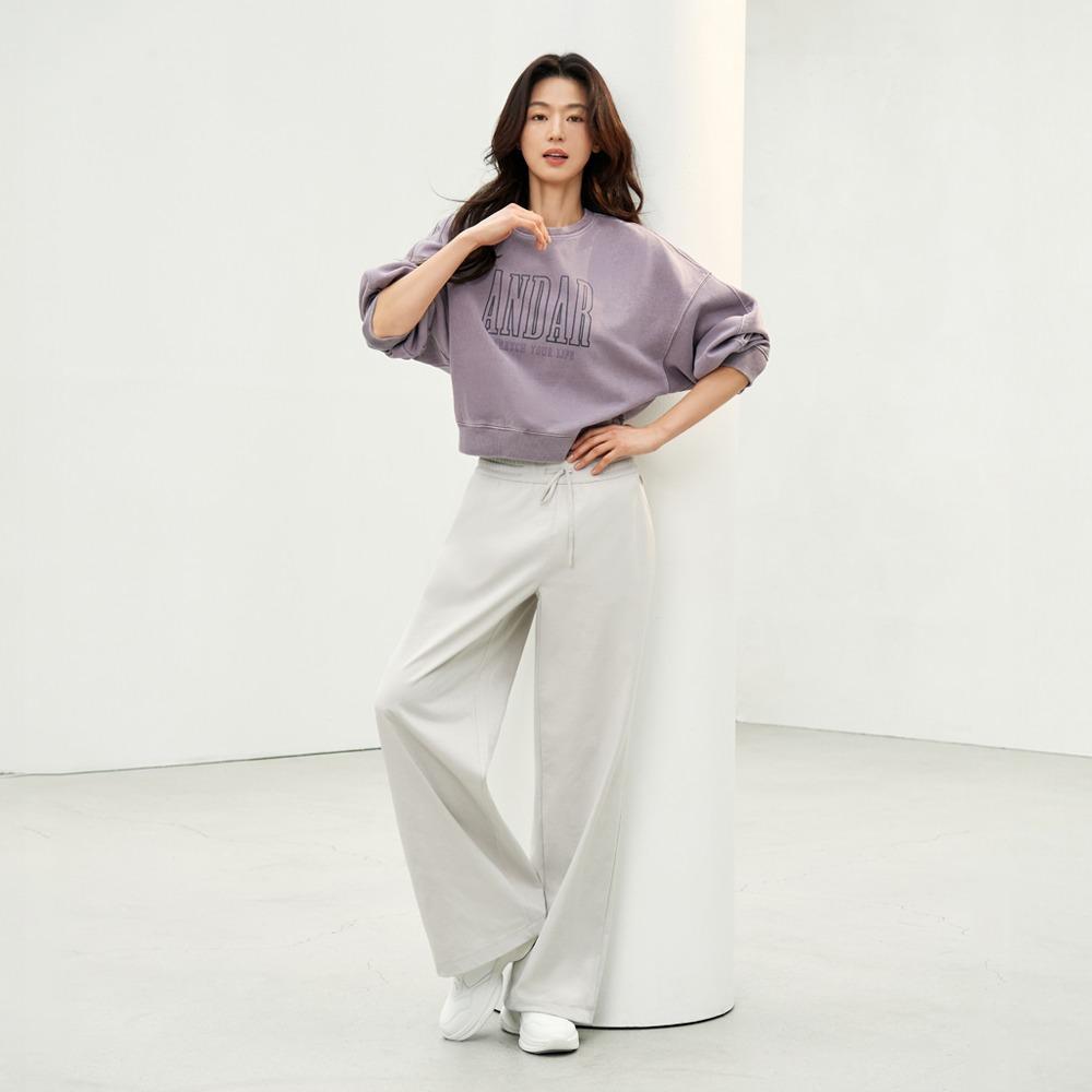 [1&1] 에어리핏 기모 와이드 팬츠