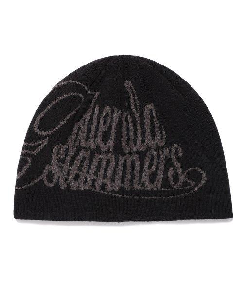 GUERILLA SLAMMERS JACQUARD BEANIE BLACK(CV2DFUAB60A)