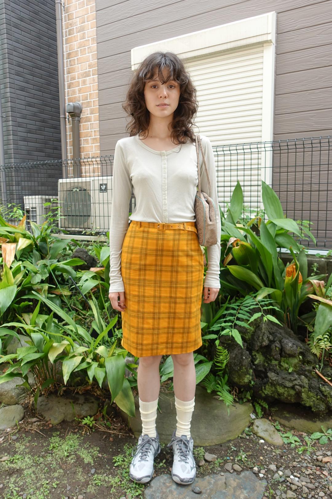 Kuru Skirt_Musturd