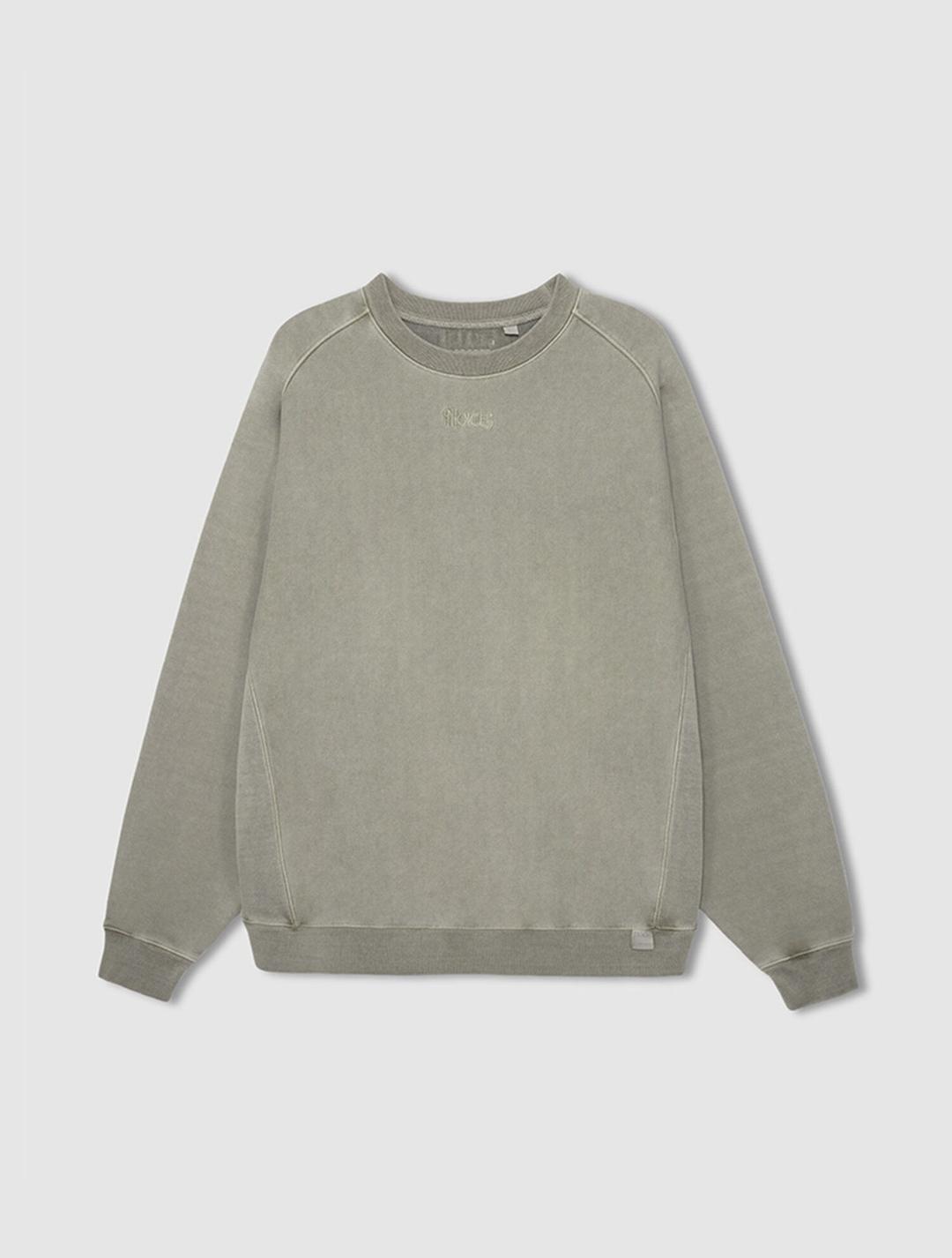 🤎단독특가🤎 GARMENT DYED SWEATSHIRT - KHAKI