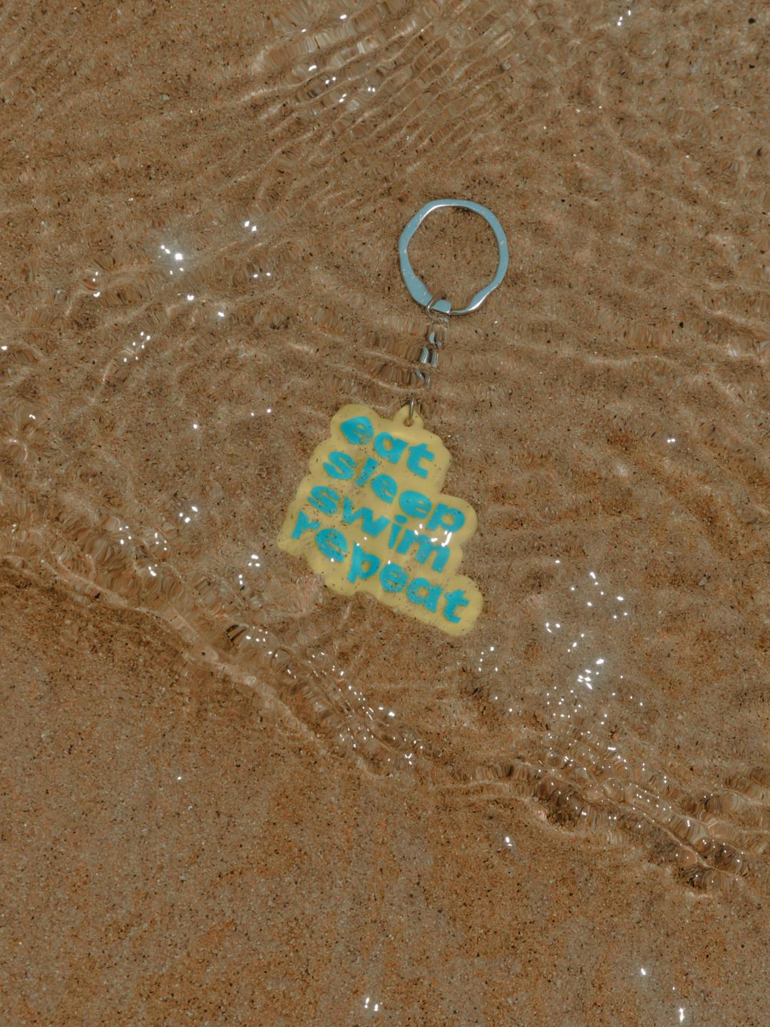 ESSR (EAT SLEEP SWIM REPEAT) KEYRING