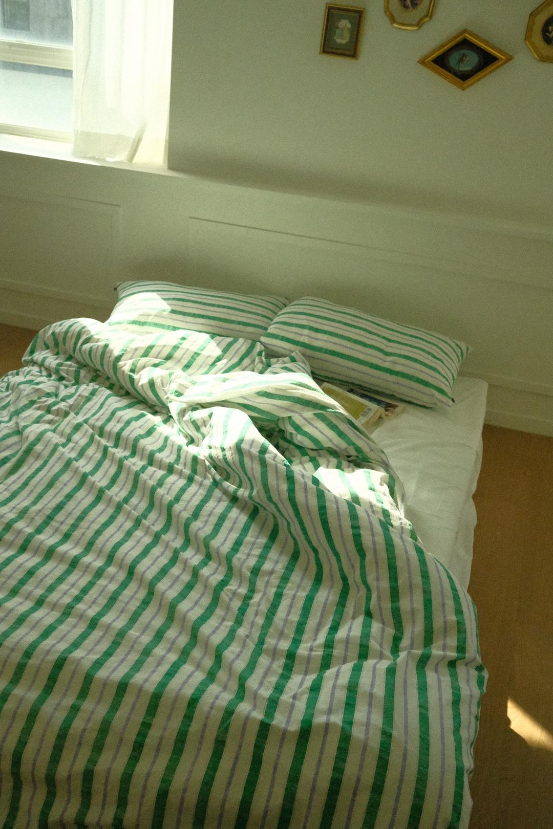 Green Violet Cotton 베딩