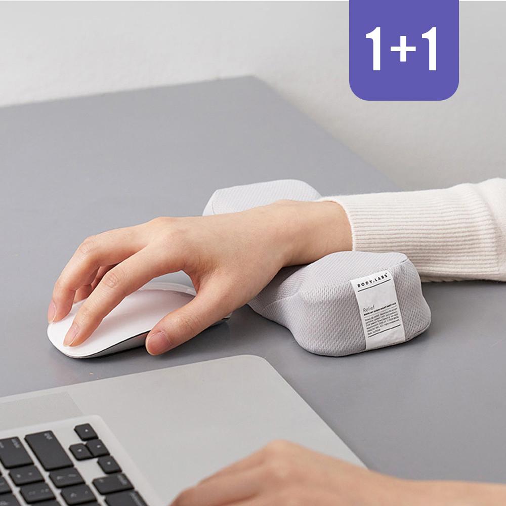 [1+1] 바디랩스 마우스 TPE 손목받침대 Relief Air 손목보호쿠션