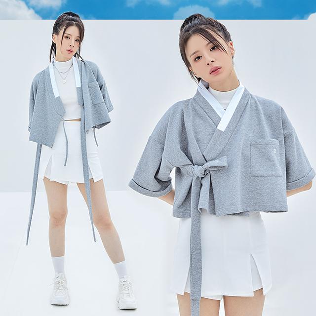 TM3 원마일 트레이닝 한복 크롭 저고리