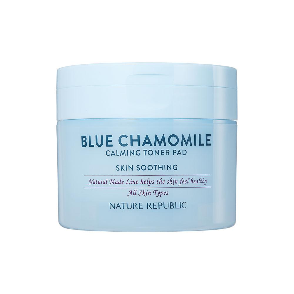 내추럴 메이드 블루 캐모마일 진정 토너 패드 (50매)