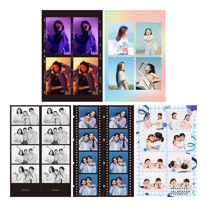 네컷 사진 세트