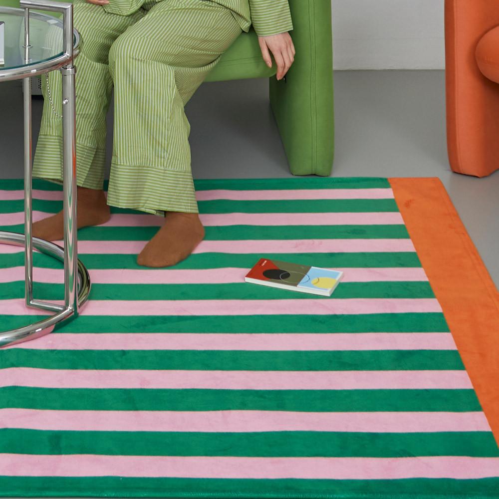 키치 오브제 생활방수 컬러풀 러그 18design