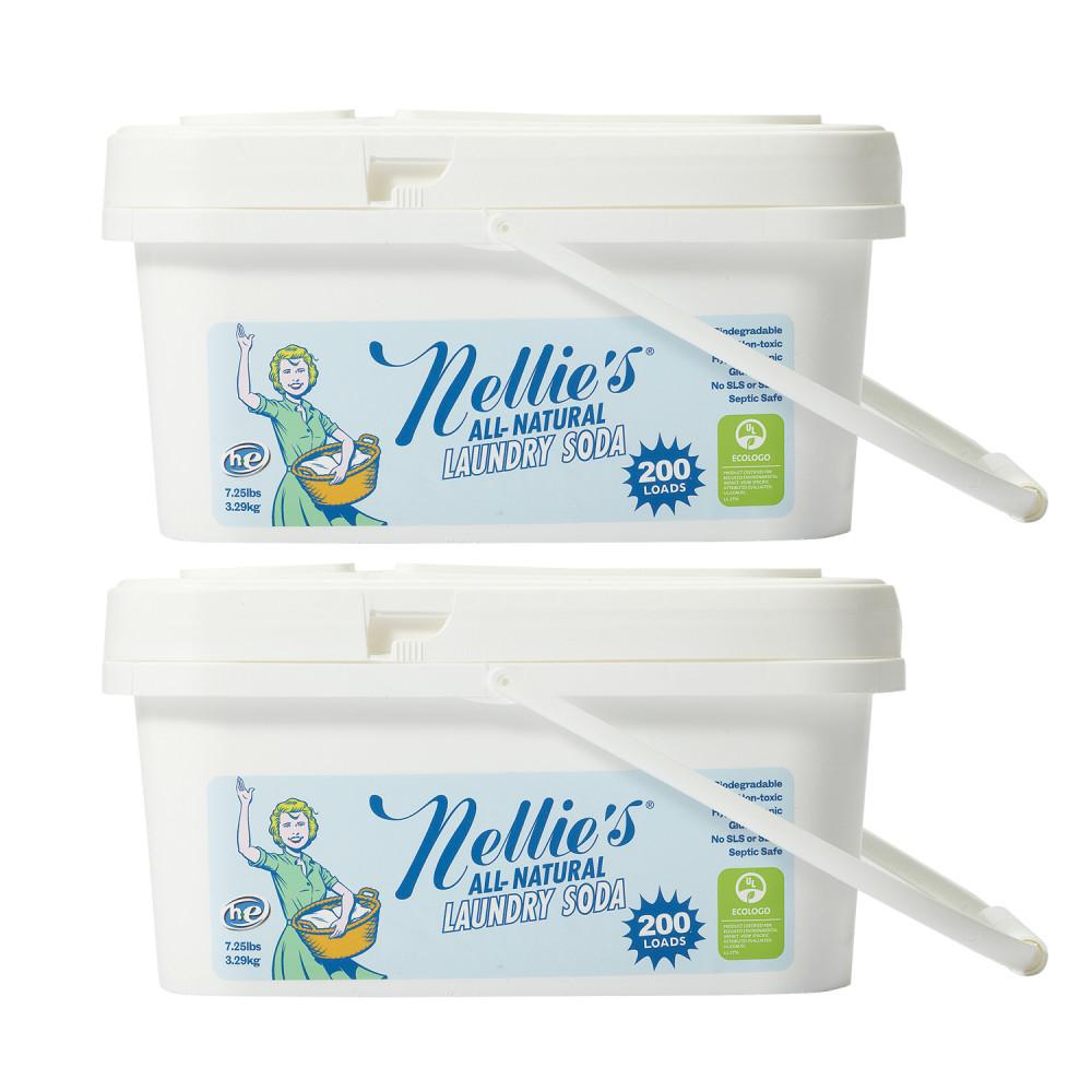 넬리 세탁세제 3.29kg 200회 2개 소다세제