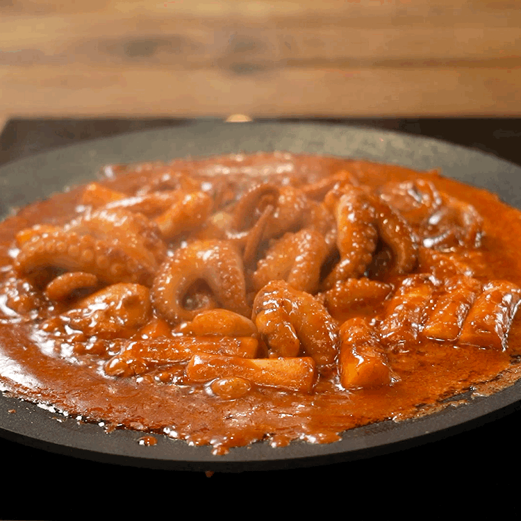 로제쭈꾸미볶음밀키트 쿠클리 매콤투움바소스 600g
