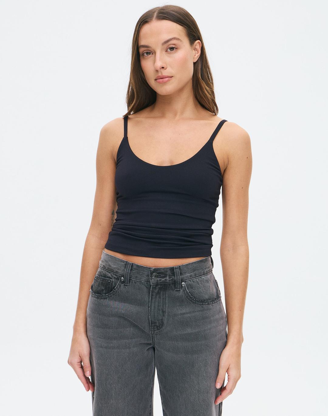Supersoft Scoop Neck Cami Top