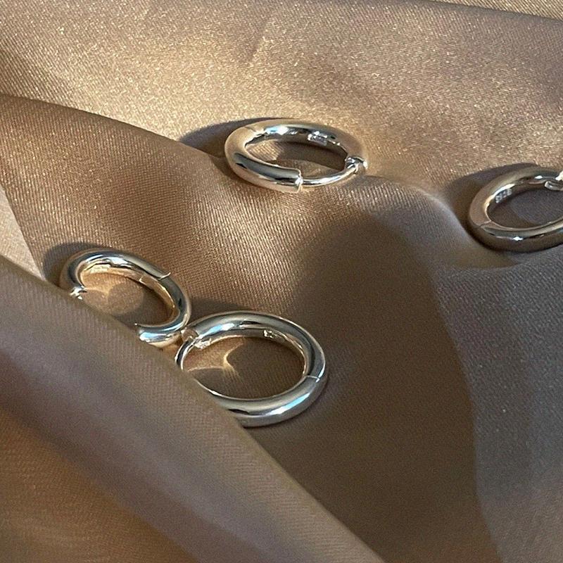 EVEN 925실버 베이직 에센셜 원터치 링귀걸이