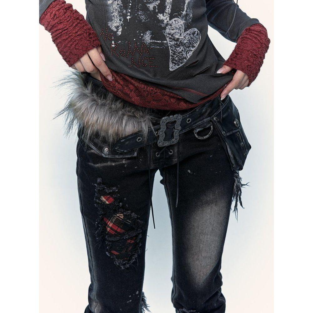 NO ROMANCE 노로맨스 레이어 퍼 벨트