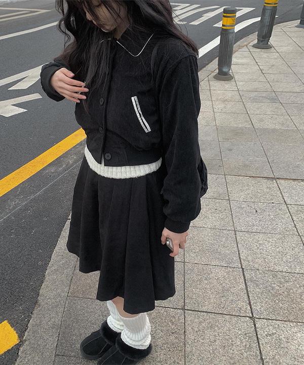 (봄,가을용) 유영 바시티 코듀로이 자켓 (2color)