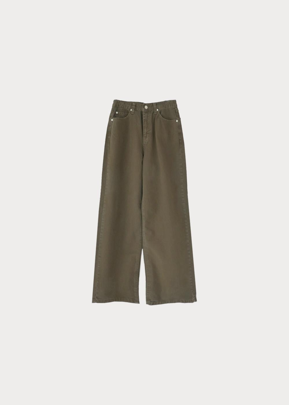 over wide pants / khaki