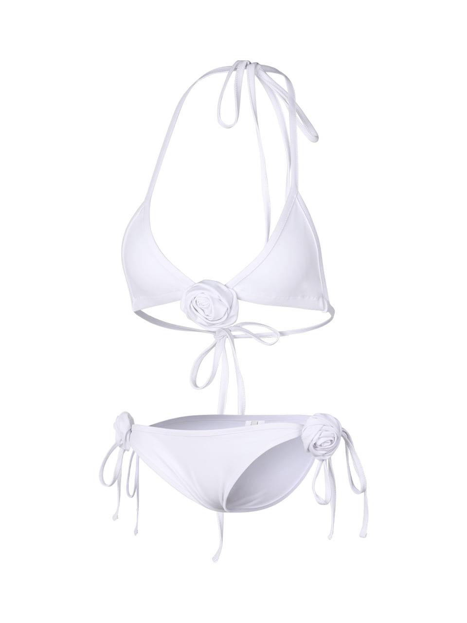 Flower Bikini_[White]