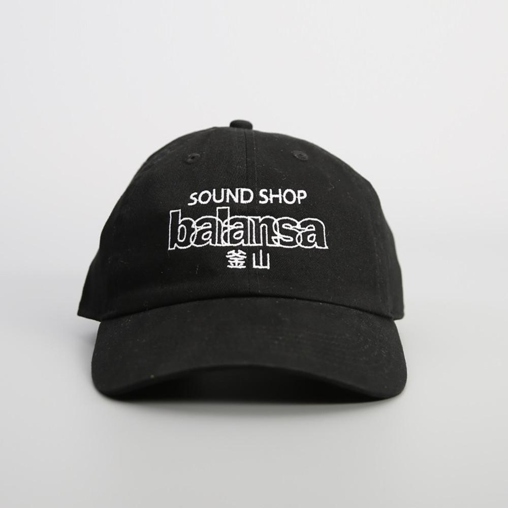 사운드샵 발란사 모자 BALANSA LOGO BALL CAP-BLACK
