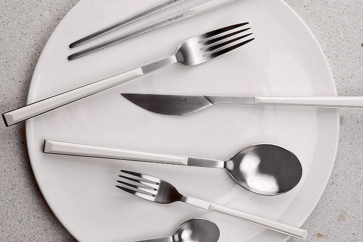 스시퀸 커트러리 사틴 크림화이트 7P세트