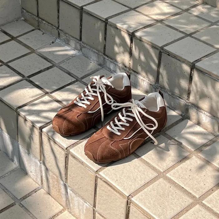 Murene leather sneakers