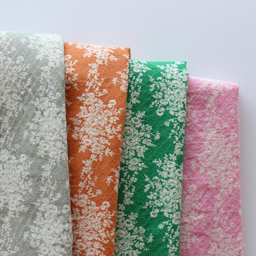 (3차 재입고) 신부들의 꽃 / 자가드원단