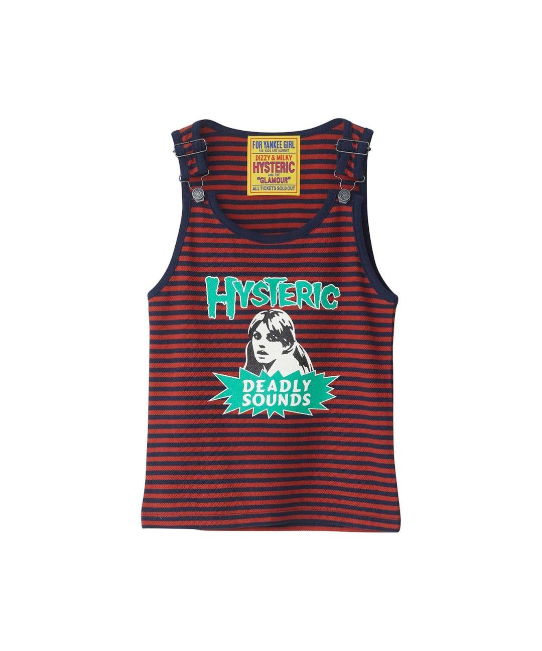 DEADLY SOUNDS タンクトップ|HYSTERIC GLAMOUR WOMEN | HYSTERIC GLAMOUR ONLINE STORE ヒステリックグラマーオンラインストア