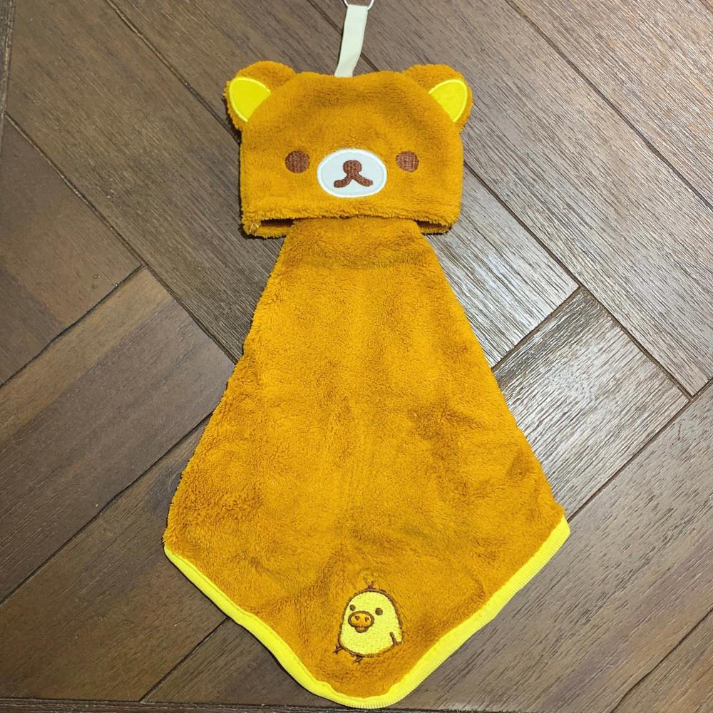 리락쿠마 대롱대롱 루프 수건/타올