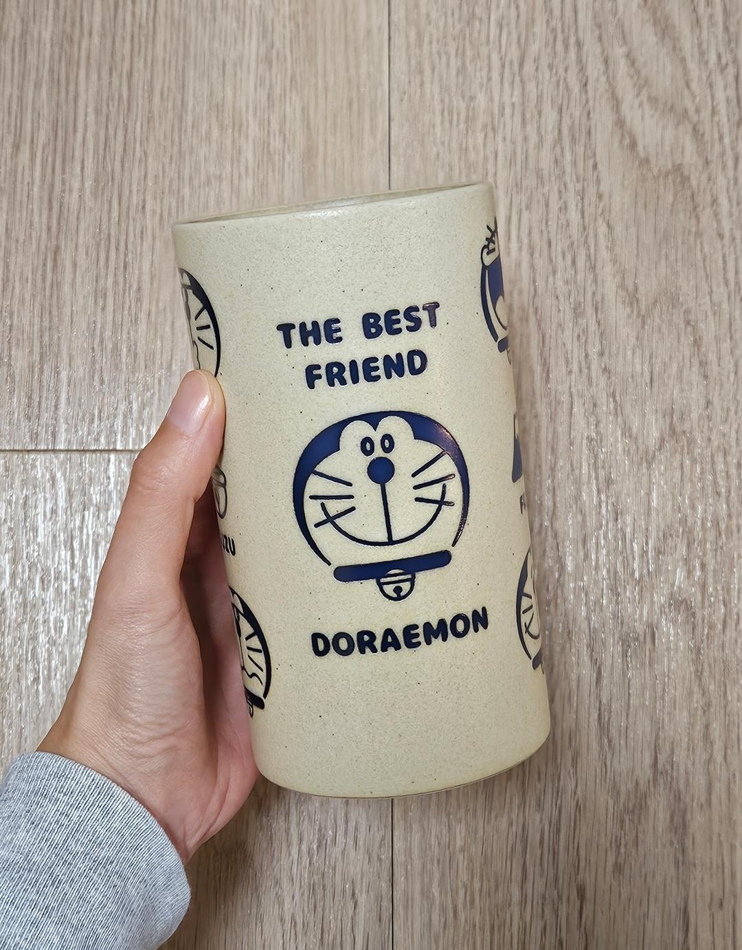 도라에몽 도자기 빅 찻잔 400ml