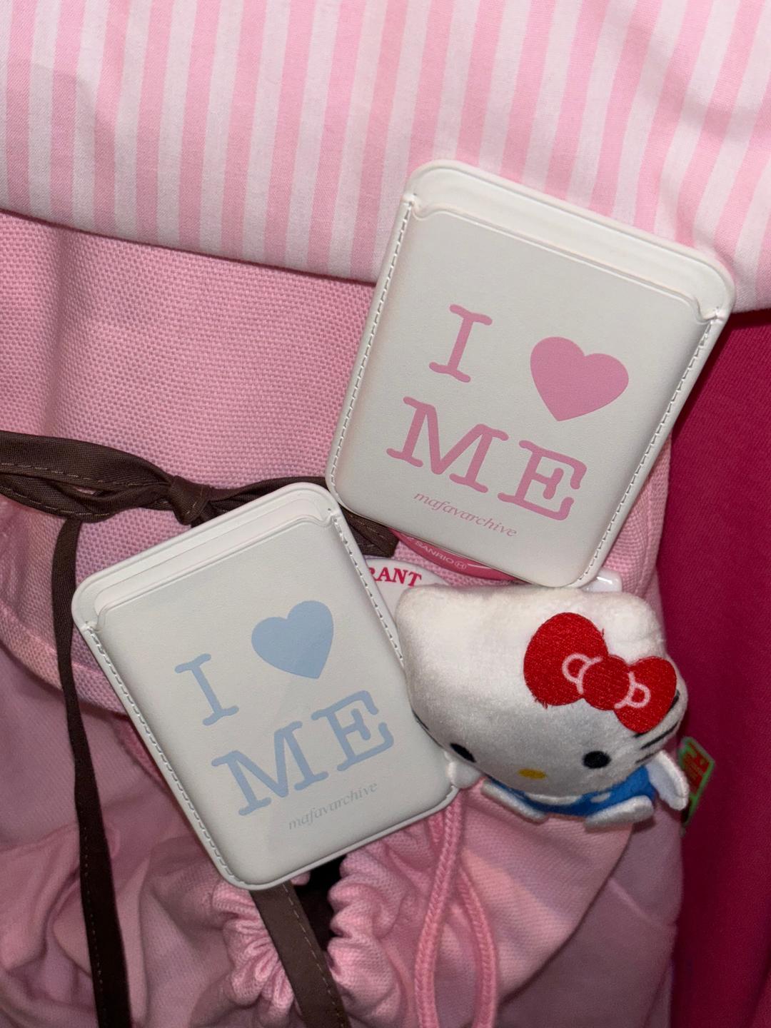 love me couple magsafe card wallet (2 types)