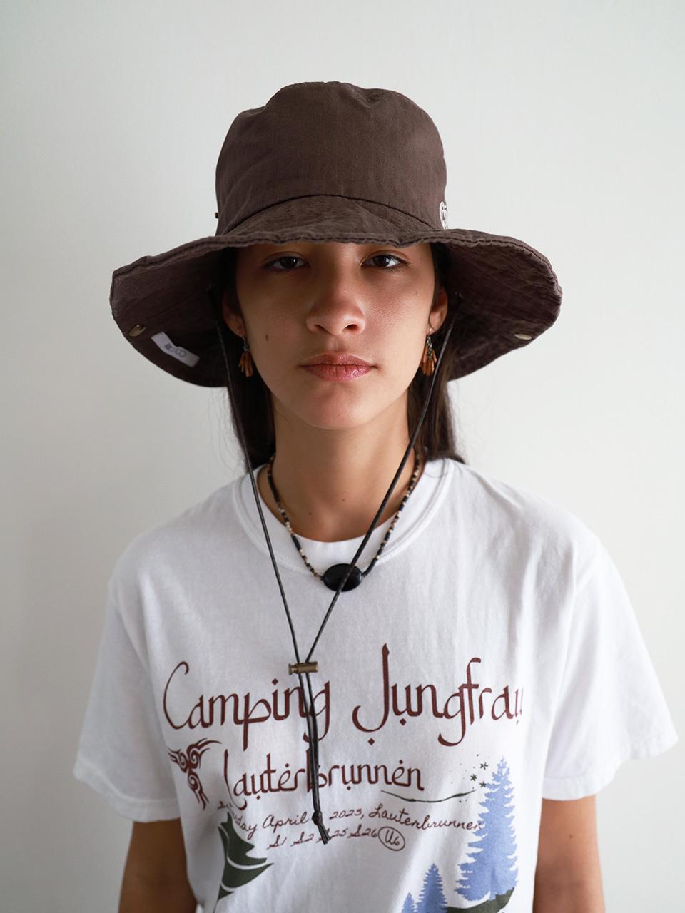 [ 7월 19일 예약 배송 ] Monte Bucket Hat Brown