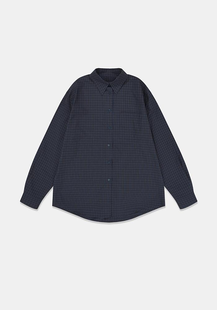 Oversized check shirt