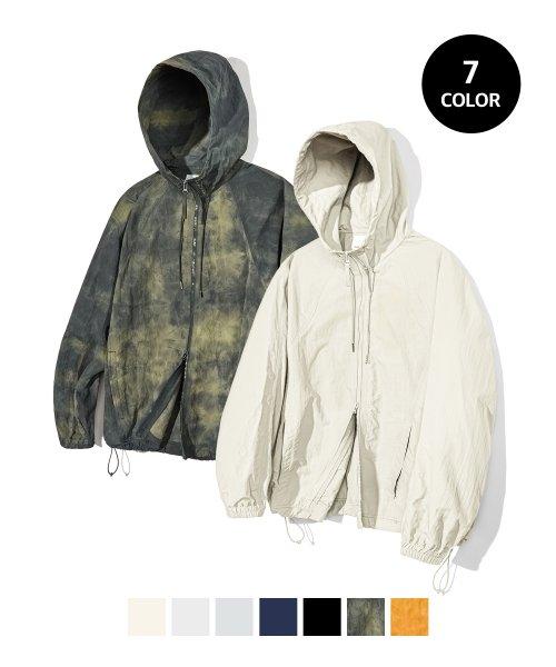 테크 나일론 후드 바람막이 자켓_7color