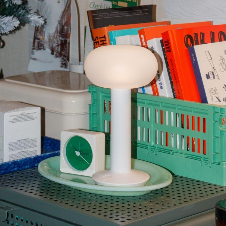 Bagel Lamp 베이글 램프 유,무선 충전 포터블 조명 - 플레인 화이트