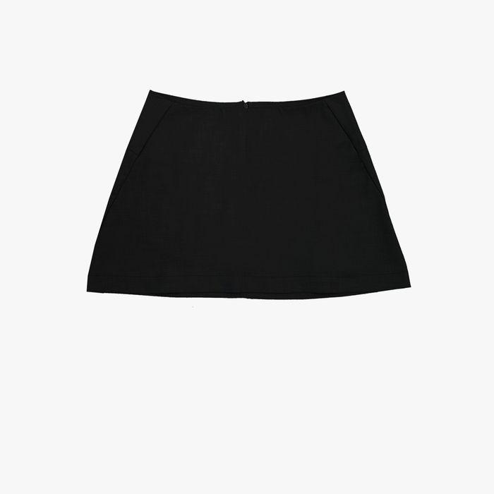 horizon dart mini skirt (black)