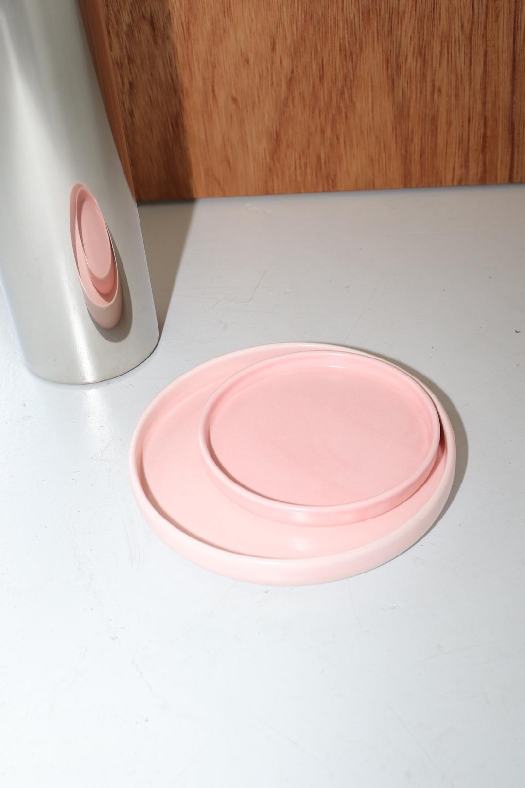 circle plate(pink)