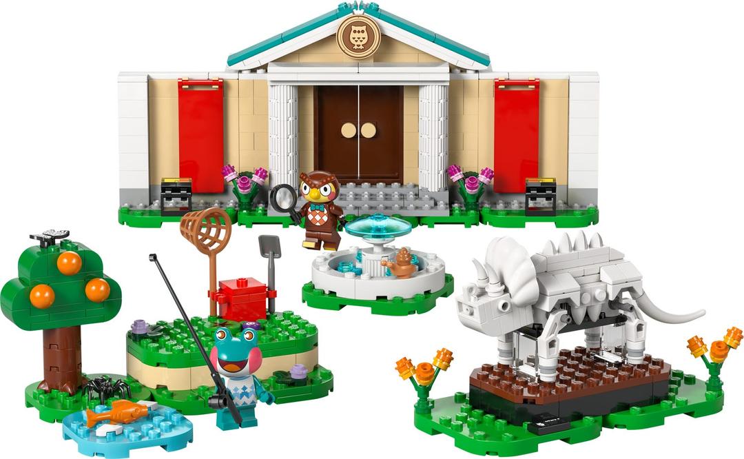 부엉과 숲 박물관 77056 | Animal Crossing™ | LEGO® Shop KR