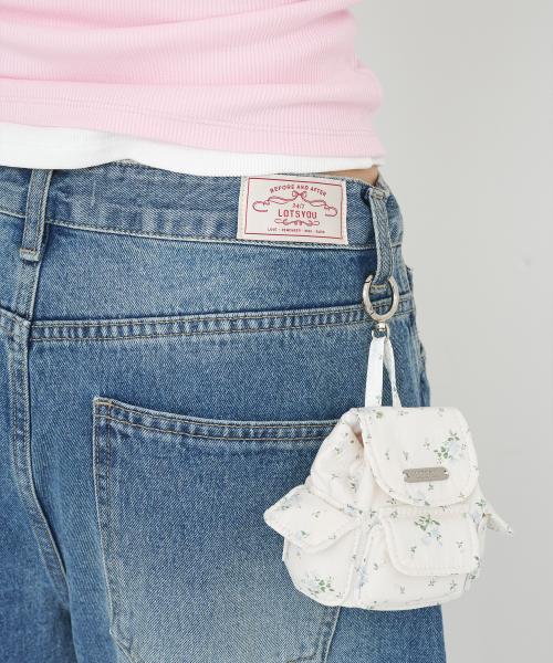 lotsyou_Nostalgia Backpack Keyring Flower