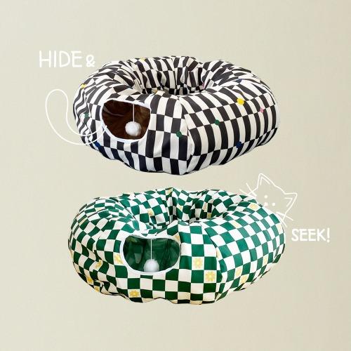 고양이 숨숨 터널 하우스 장난감