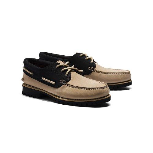팀버랜드(TIMBERLAND)  남성 어센틱 3아이 보트슈즈 라이트브라운_TB0A5RH8DH41 - 사이즈 & 후기 | 무신사