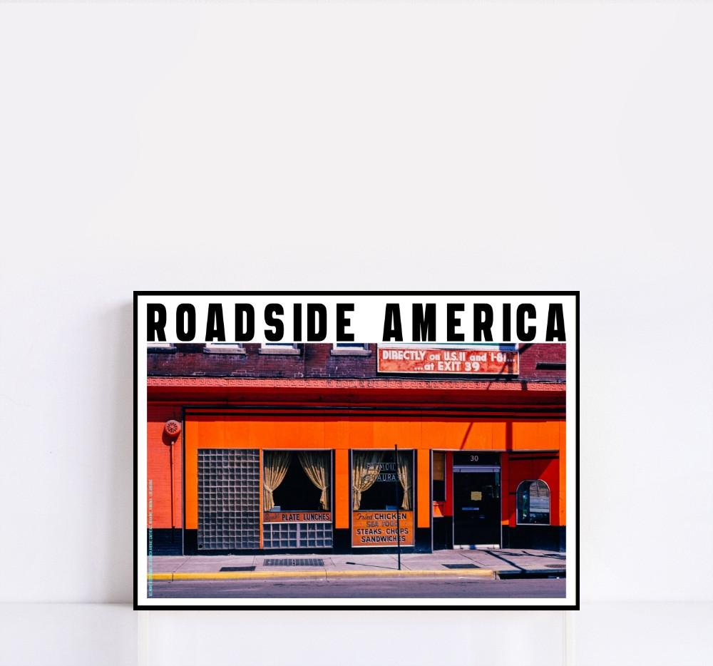 VOHE ART POSTER #092 로드사이드 어메리카 빈티지 레트로 유니크 포스터 사진 소품 액자