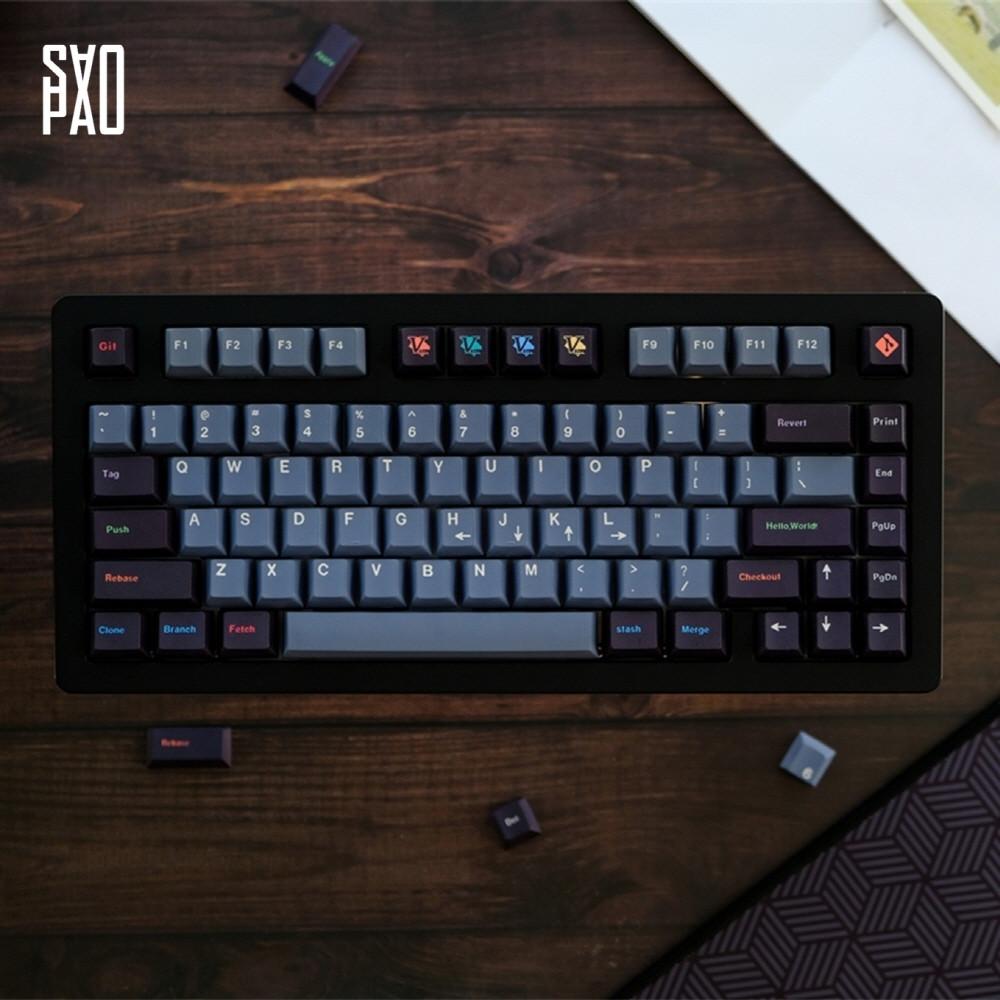 GMK 오블리비언V2 키캡 PBT 체리 5면 염료승화 (129키)