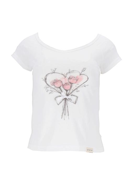 ROSE HEART T-SHIRTS