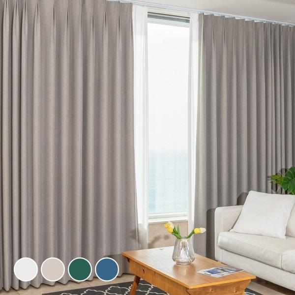 [맞춤] 굿나잇 방한방풍 자외선차단 형상기억 양면 100% 암막커튼 4colors