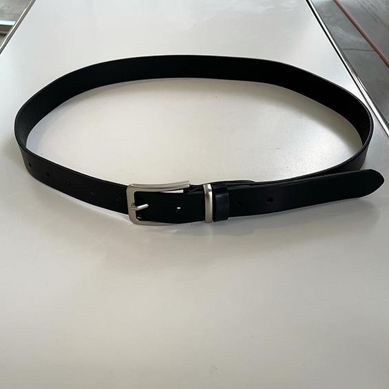 Minimal Square Belt - BLACK