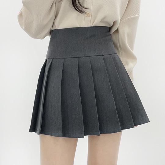 키키러브 [하이틴!/속바지O] 스쿨룩의 완성, 플리츠 테니스 스커트]하이틴스커트
