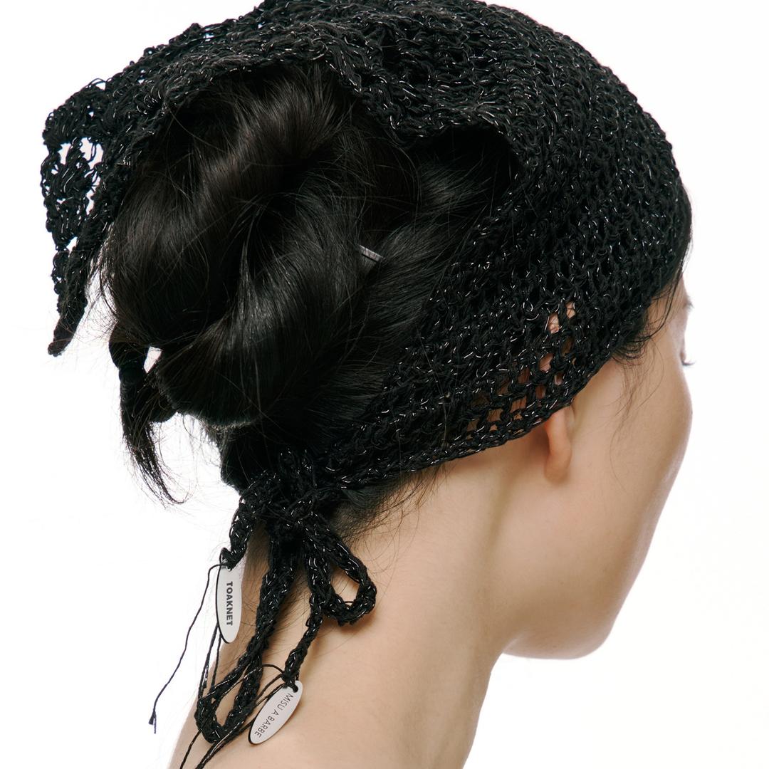 HAIR SCARF BLACK