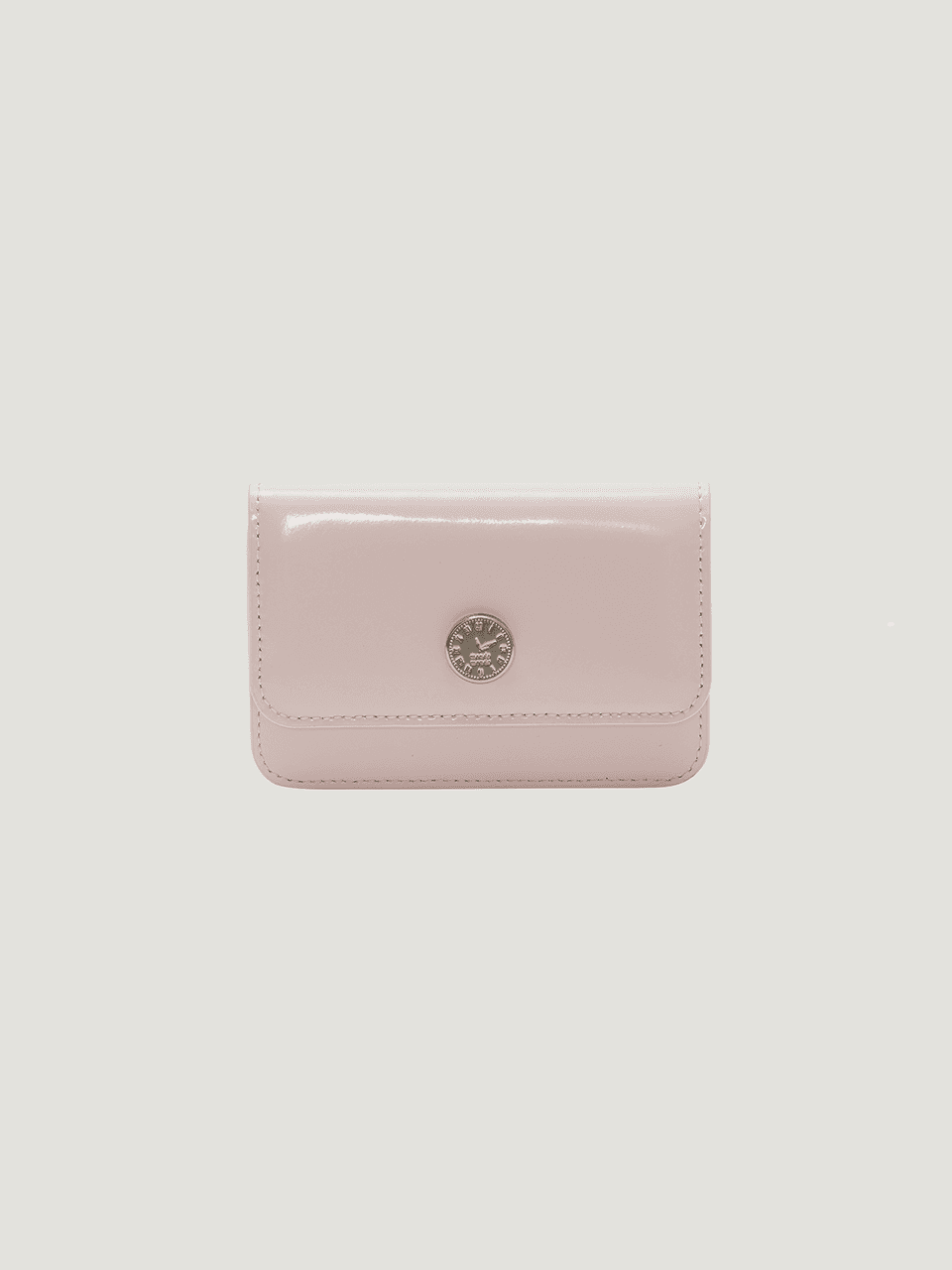 Clock wallet French pink