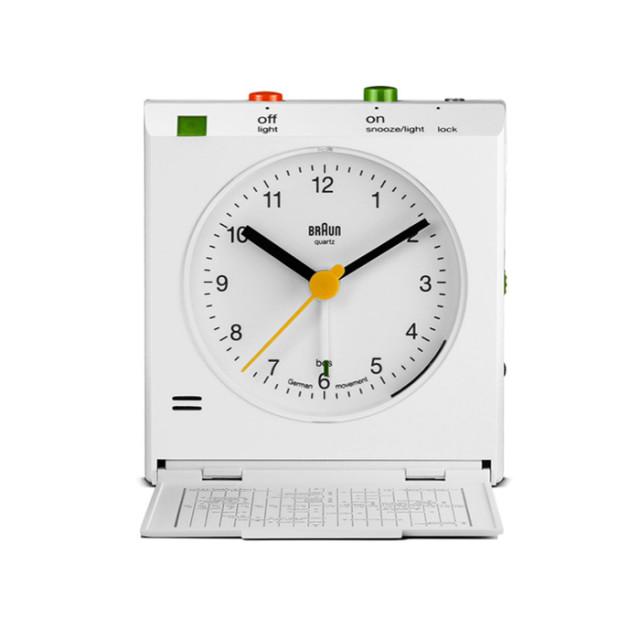 브라운 클래식 아날로그 시계 BNC005 화이트/블랙